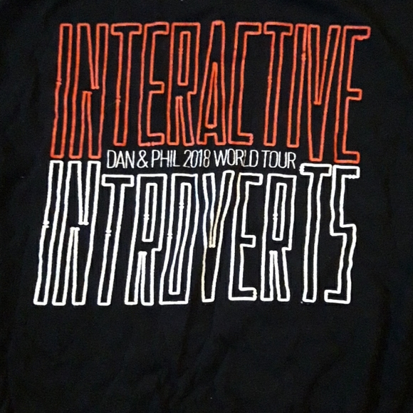 Dan & Phil INTERACTIVE INTROVERTS Tee - Picture 2 of 4